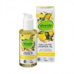 Alverde Cellulite Body Oil Organic Lemon Organic Rosemary 100 Ml