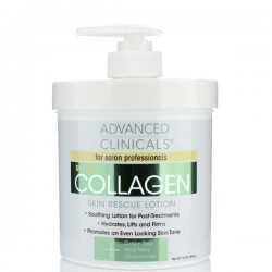 Advanced Clinicals Collagen Skin Rescue Lotion 450Ml