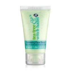Boots Tea Tree And Witch Hazel Exfoliating Face Scrub 150 Ml