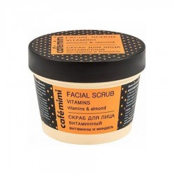 Cafe Mimi Face Scrub Facial Mask With Vitamins and Almond