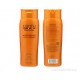 Cleanses product buildup and moisturizes dry, brittle hair