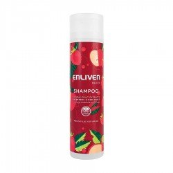 Enliven Natural Fruit Extracts Shampoo Aloe Raspberry Red Apple 400 ml