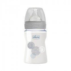 Chicco Well Being Colors Glass Bottle 150ml