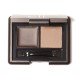 Complementary pigmented wax and setting powder for shaping