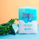 Pore cleansing effect with fine baking powder particles |