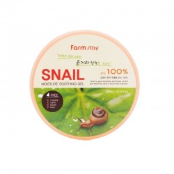 Farmstay Moisture Soothing Gel Snail 300Ml