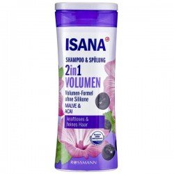 ISANA Shampoo & Spülung 2in1 Volumen 300 ml