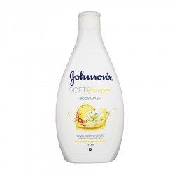 Johnson's Soft Pamper Body Wash 400ml
