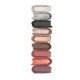 Maxi palette of 9 ultra-pigmented eyeshadows with an