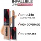 L'Oréal Paris Infallible 24H Full Coverage Concealer, 331 Latte