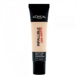 L'Oreal Infallible 24H Matte Foundation  11 Vanilla 33Ml