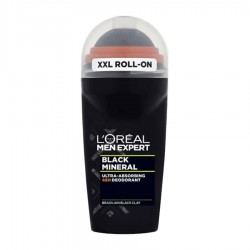 L'Oreal Men Expert Black Mineral Deodorant Roll On 50ml