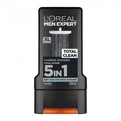 L'Oreal Men Expert Total Clean Shower Gel 5 in1 300ml