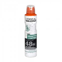 L'Oreal Men Expret Sensitive Control Deodorant Spray 250ml