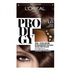 L'Oreal Paris Prodigy Permanent Oil Hair Color Forsted Brown 4.15 120ml