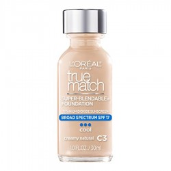 L'Oreal Paris True Match Super Blendable Foundation Makeup C3
