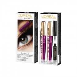 LOreal Paris 2 Volume Lashes Fatal & 1 Ultra Precision Black
