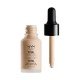 Fine-tune this velvety, matte liquid dropper foundation