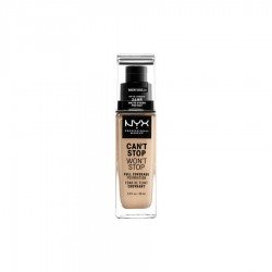 Nyx Can'T Stop Won'T Stop Full Coverage Foundation 30Ml Warm Vanilla