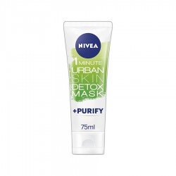 Nivea Daily Essentials 1 Minute Urban White Clay Purifying Exfoliating Face Mask 75 ml