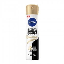 Nivea Black & White invisible Silky Smooth Body Spray For Women 150ml