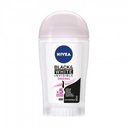 Nivea Black and White Invisible Deodorant Stick 40ml