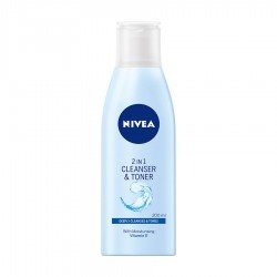 Nivea Glow Refreshing Cleaning Milk & Toner 200Ml