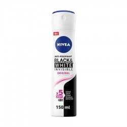 Nivea Invisible Deodorant Spray Black & White For Women 150ml