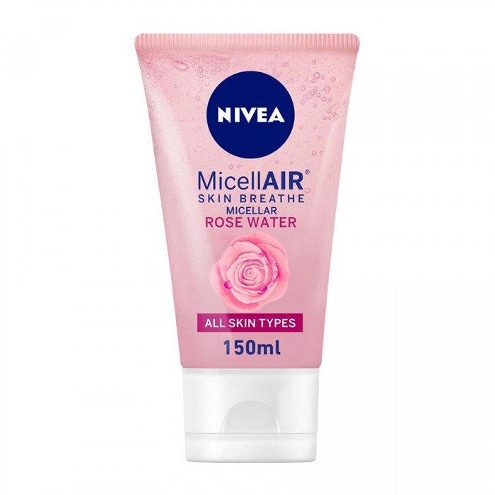 Nivea Micellar Rose Water Face Wash For All Skin Types