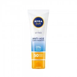 Nivea Uv Face Spf50 Anti Age & Anti Pigment Face Sun Cream 50Ml