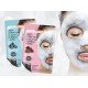 This wash-off sheet mask generates O2 bubbles to remove