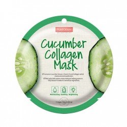 Purederm Circle Sheet Mask Collagen Cucumber 