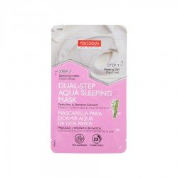 Purederm Dual Step Aqua Sleeping Mask Peptides & Bamboo Extrac