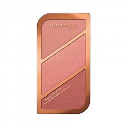 Rimmel London Golden Bronze Highlight Contour Blush Palette 005