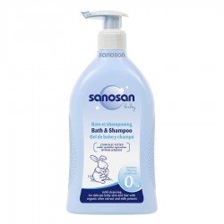 Sanosan Bath And Shampoo For Baby 500Ml