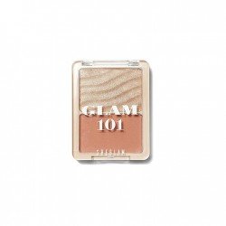 SHEGLAM GLAM 101 Hybrid Highlighter & Blush Duo - Seville