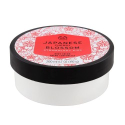 The Body Shop Japanese Cherry Blossom Strawberry Kiss Body Cream 200Ml