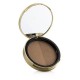 This bronzer contains two shades for a customized glow |