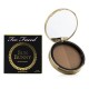 This bronzer contains two shades for a customized glow |